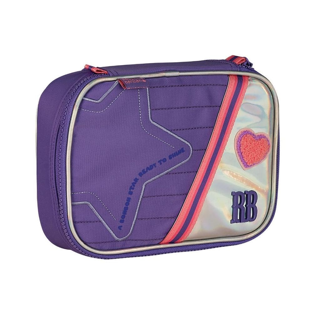 Estojo Holográfico Box Rebecca Bonbon 36 Elásticos - Lilás