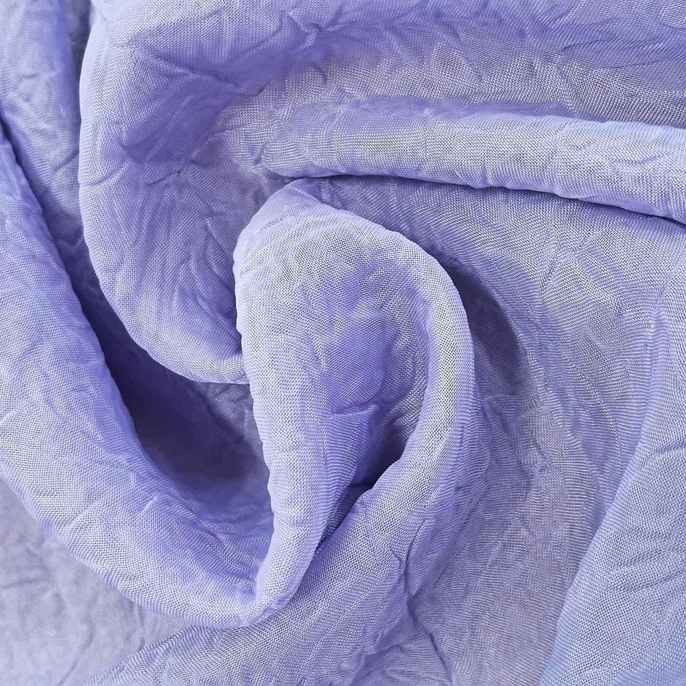 Rolo 2 Metros Voil Amassado 100% Poliéster 3,00 Mt Largura