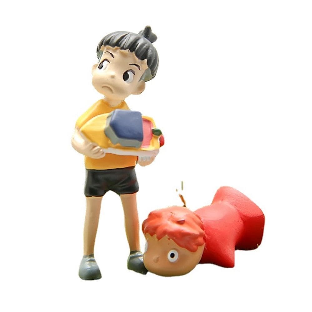 Figura Toy Ponyos Cliffs, coleção de anime, modelo 1 unidade