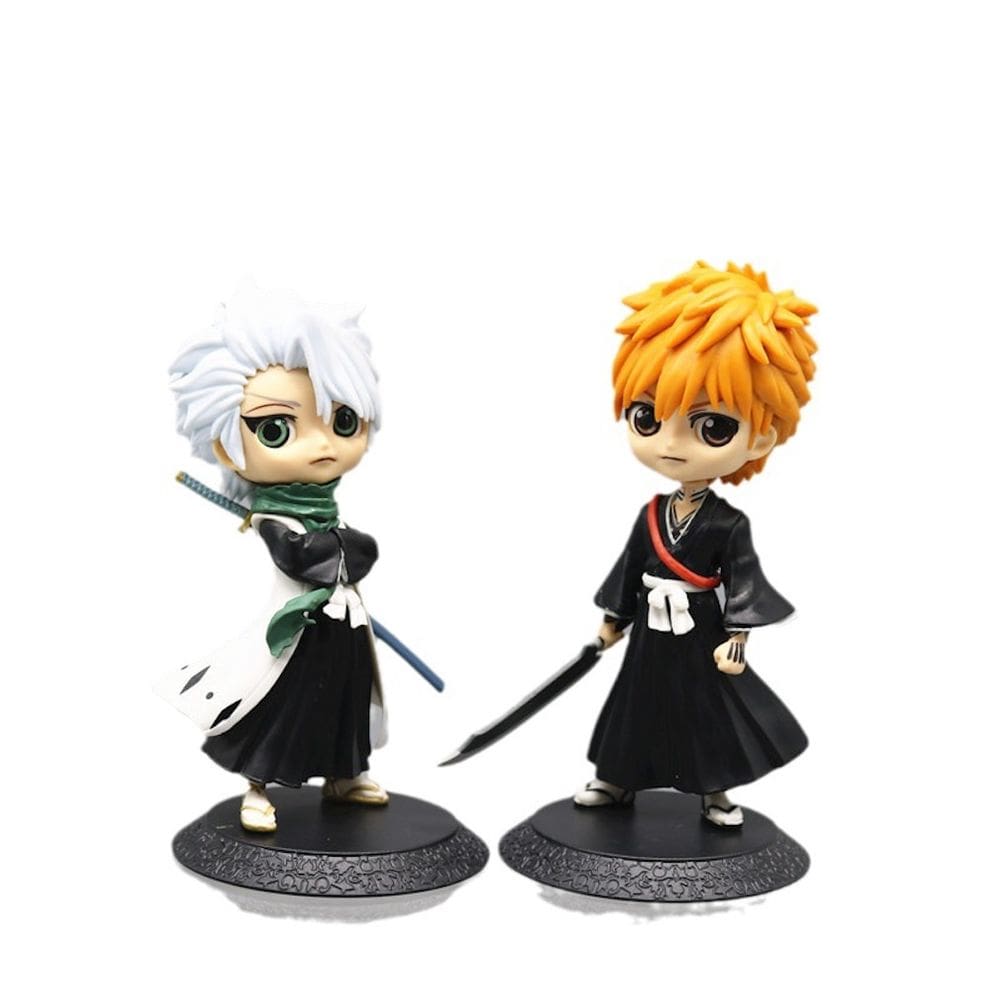 Figura de anime Bleachs Hitsugaya Toushirou Kurosaki Ichigo 15cm