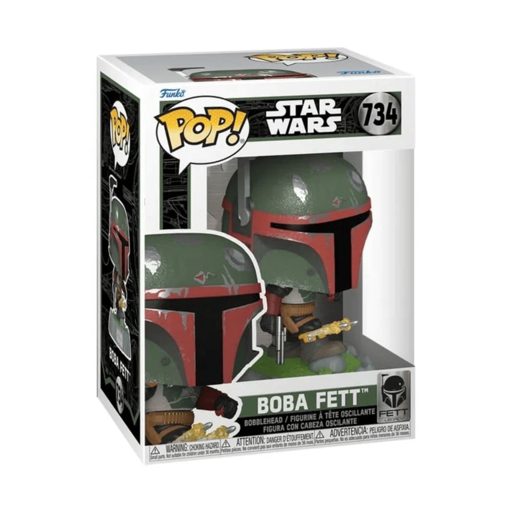 Boneco Funko Pop Star Wars Boba Fett - Candide