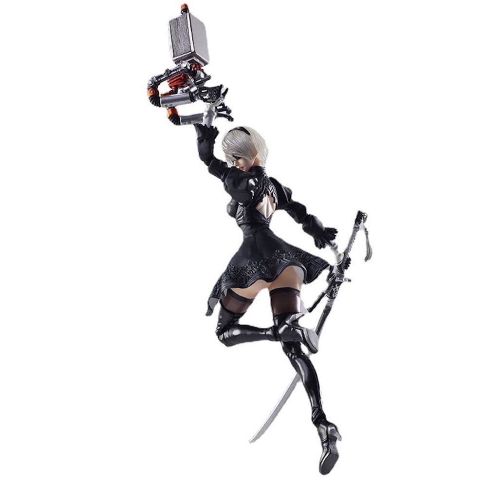Figura de anime Toy Nier Automata 2B Miss 14cm, modelo da coleção