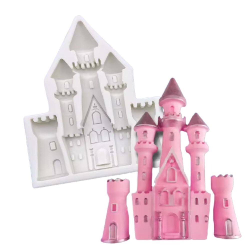 Molde Silicone Castelo Princesa Reino Rainha Principe Coroa
