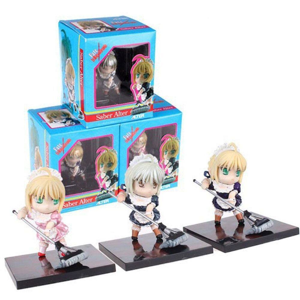 Coleção de bonecos Destiny Night Sabre Maid Costume x3