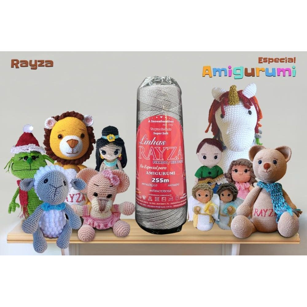 Linha Rayza Ideal Para Amigurumi - Cor 078 Lilac