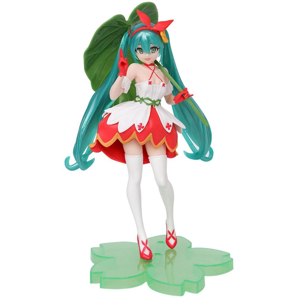 Figura de anime Toy Hatsunes, modelo da coleção Green Leaves