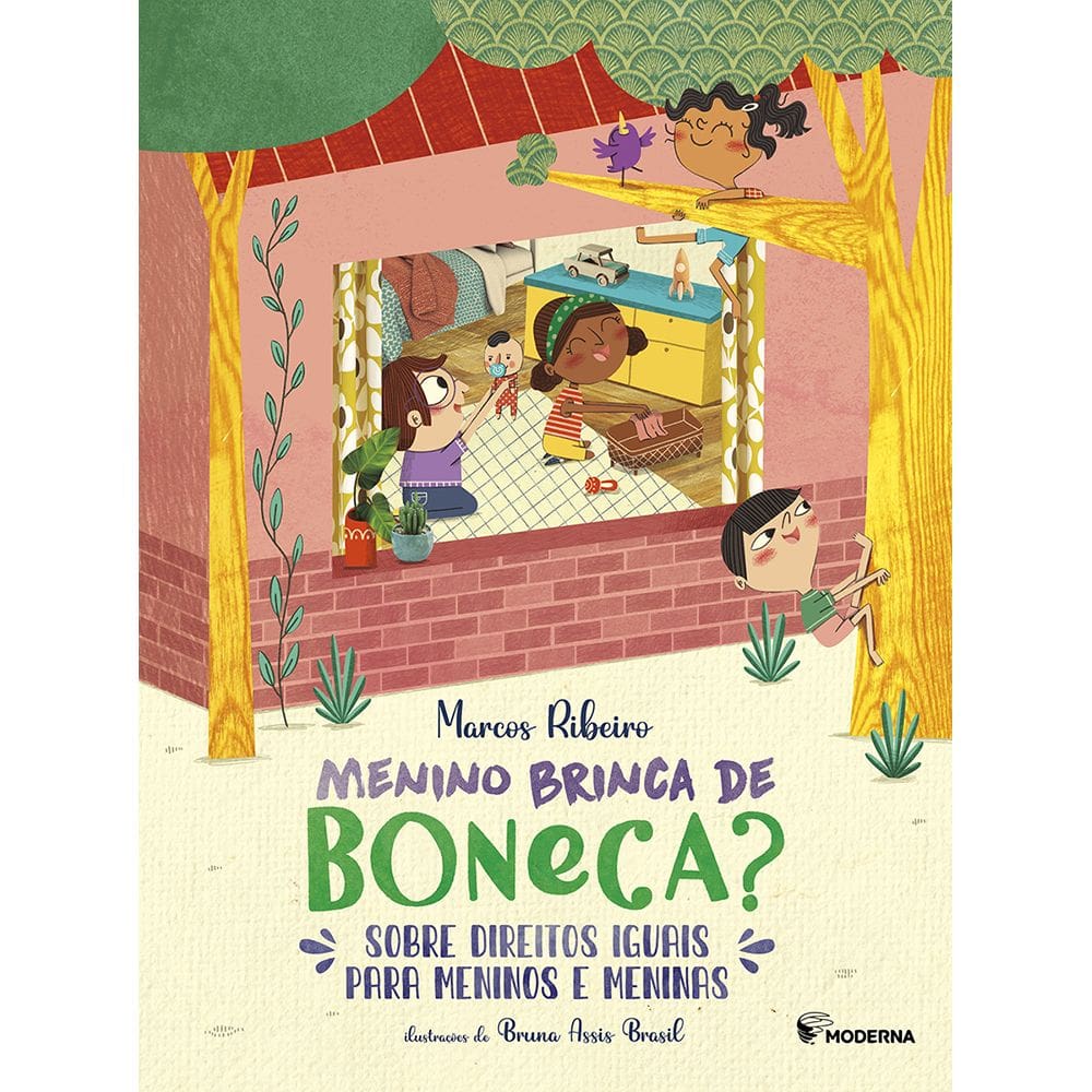 Menino Brinca de Boneca? - (Moderna)