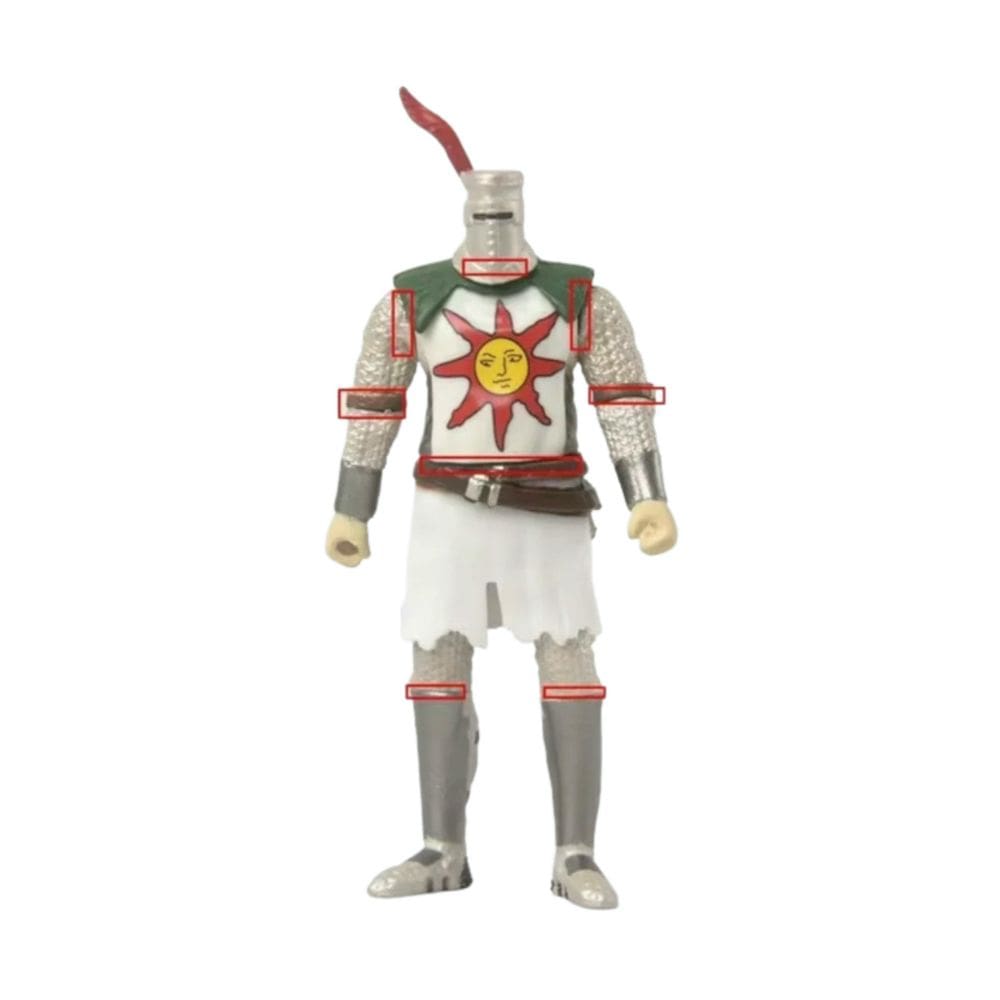 Coleção de brinquedos de figuras de anime Dark Souls, modelo 10-12 cm