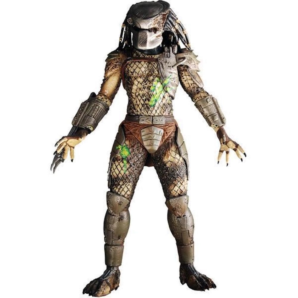 Figura de anime Toy Predators combate boca aberta danificada