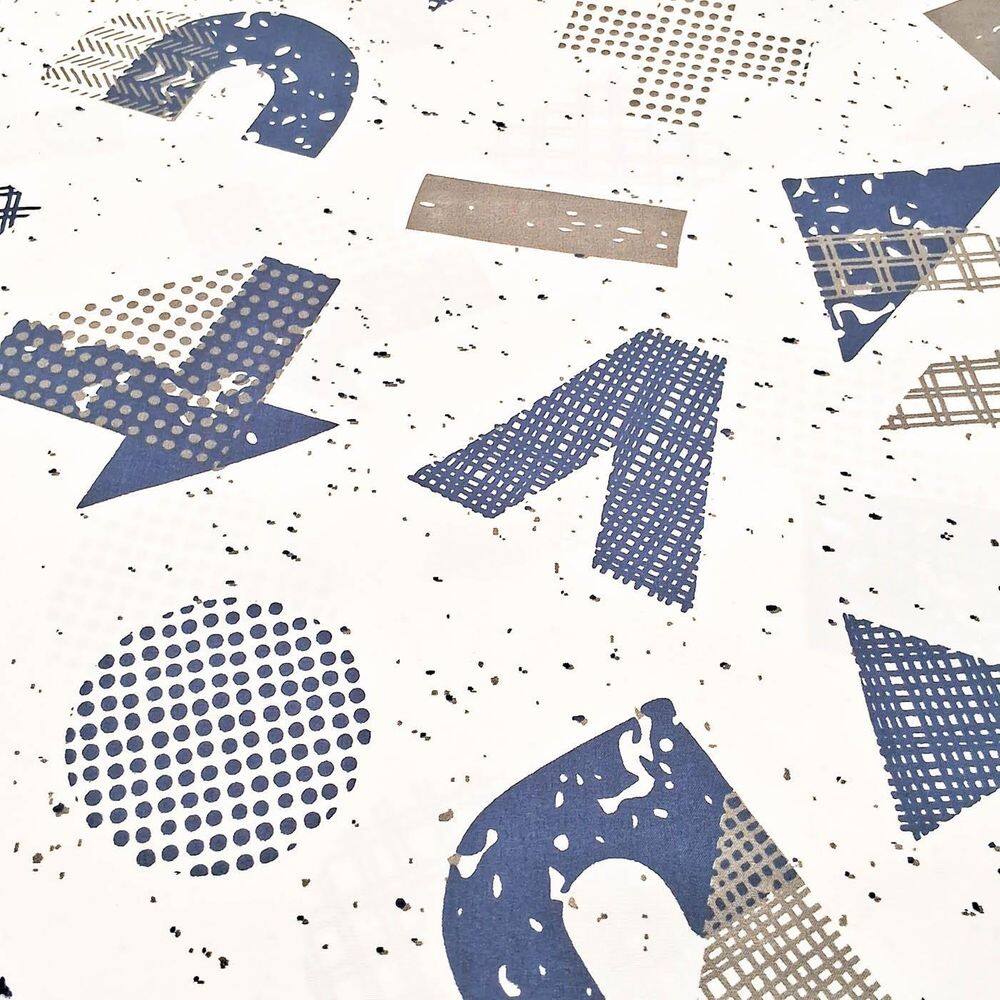 4 Metros Tecido Percal Estampado Microfibra 100% Poliéster