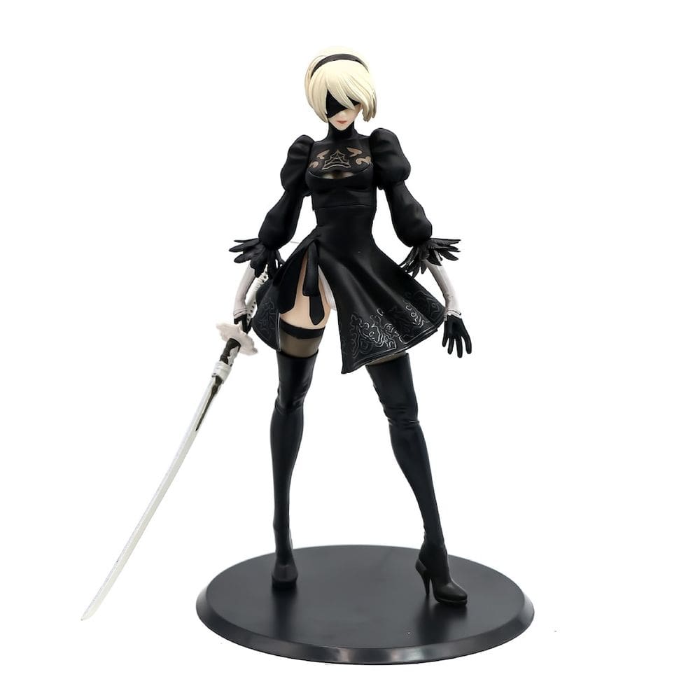 Coleção de brinquedos de figuras de anime Nier: Automatas Model 25 cm
