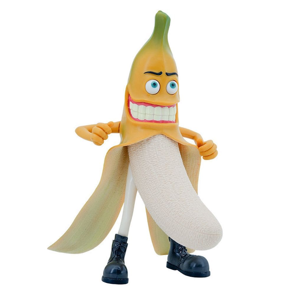Coleção de brinquedos de figuras de anime Mr. Banana 28cm PVC