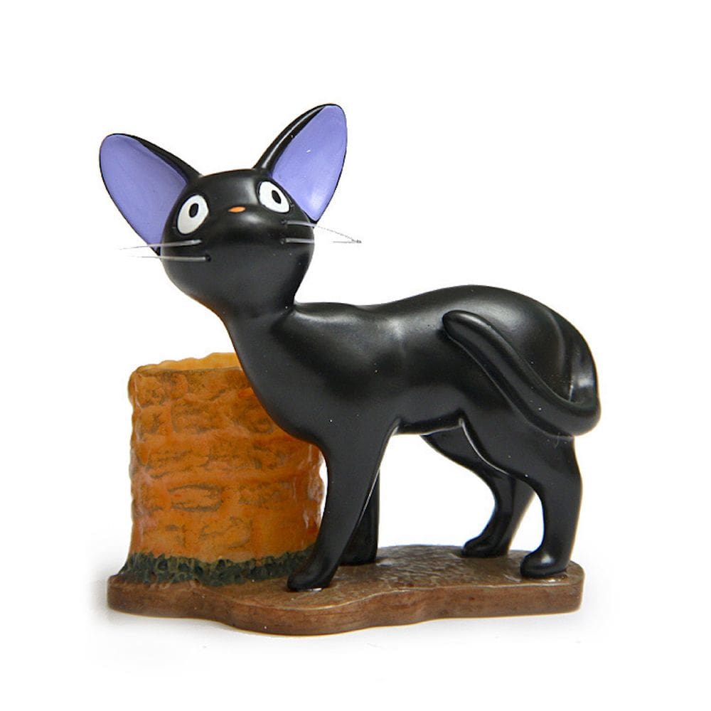 Coleção de anime Figure Toy Black Cat Jiji Mini Flowerpot