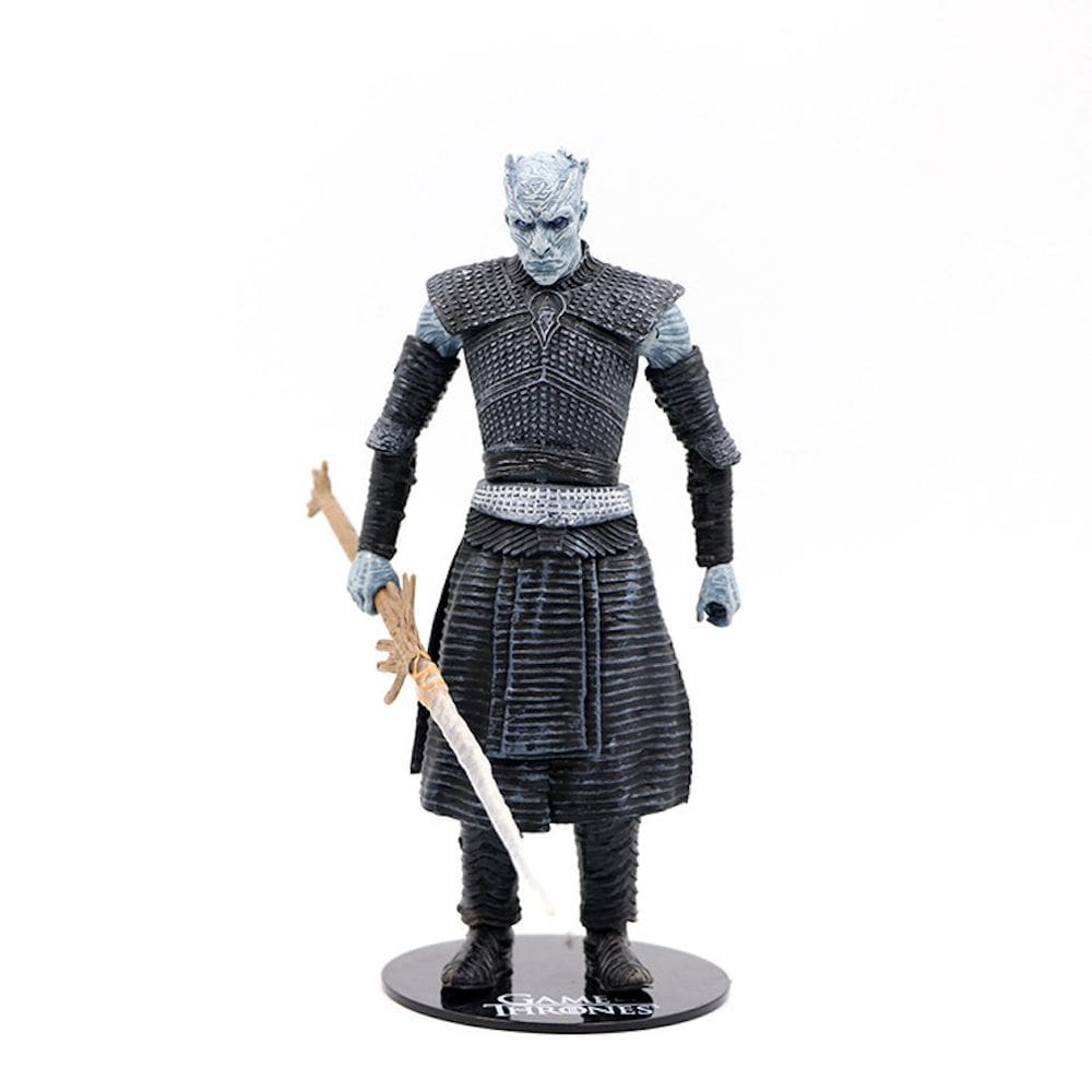 Coleção de brinquedos de figuras de anime Night King Games Thrones 18cm