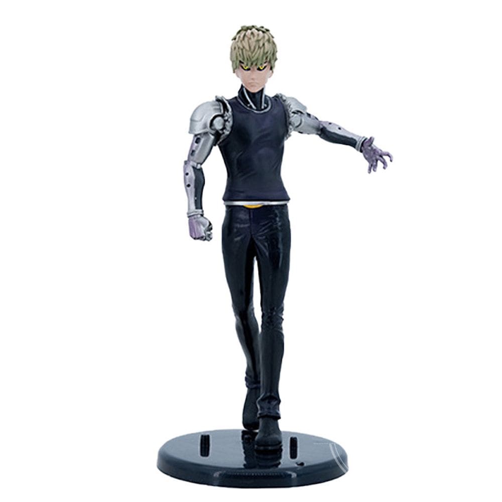 Coleção de brinquedos de figuras de anime modelo One Punch Man Genos 20,5 cm