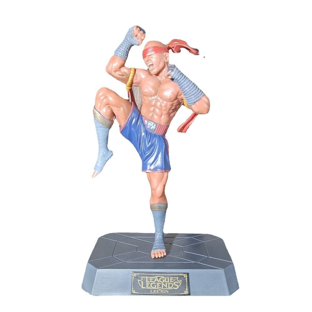 Coleção de brinquedos de figuras de anime Fist Blind Monk Blind 20cm