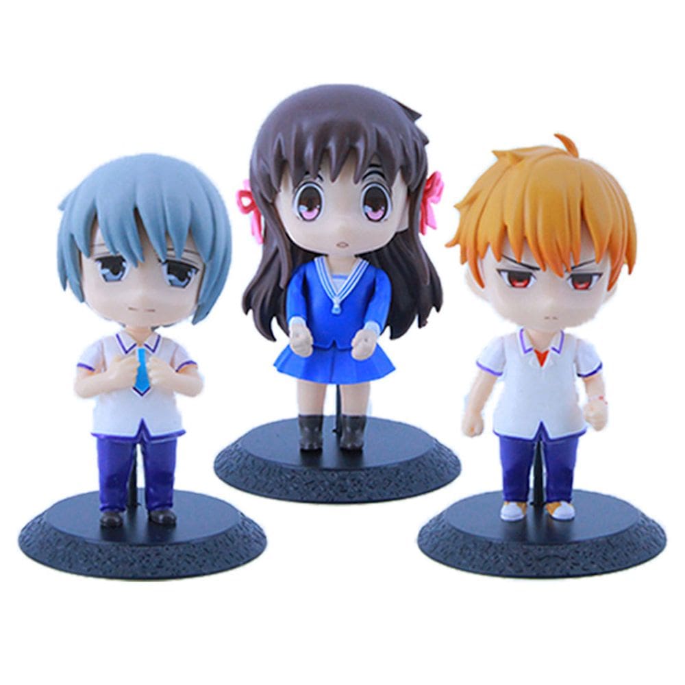 Coleção de brinquedos de figuras de anime Kusama Yoshiko Horie 10 cm, 3 unidades