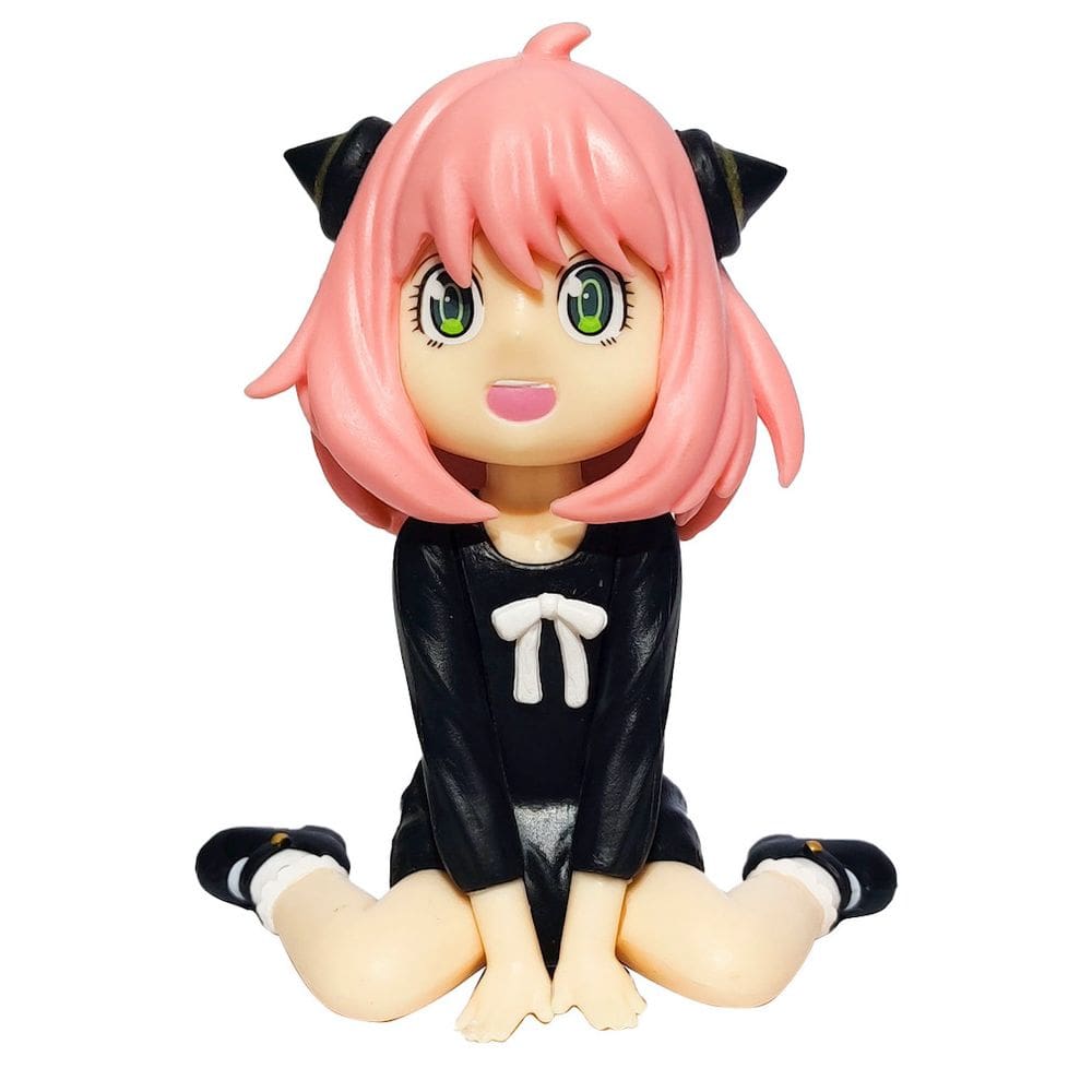 Coleção de brinquedos de figuras de anime Spys Familys Anya Forger 9cm