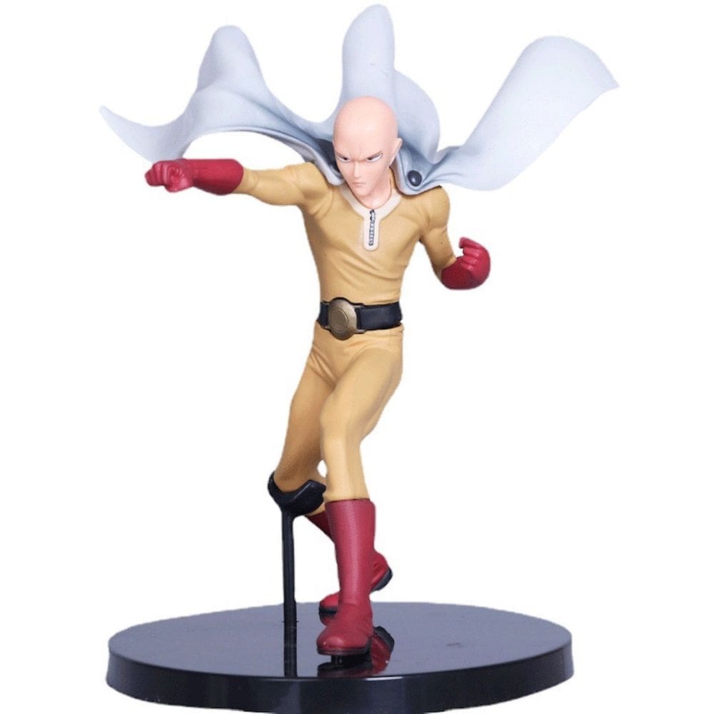 Coleção de brinquedos de figuras de anime One Punch Man Saitama 14cm