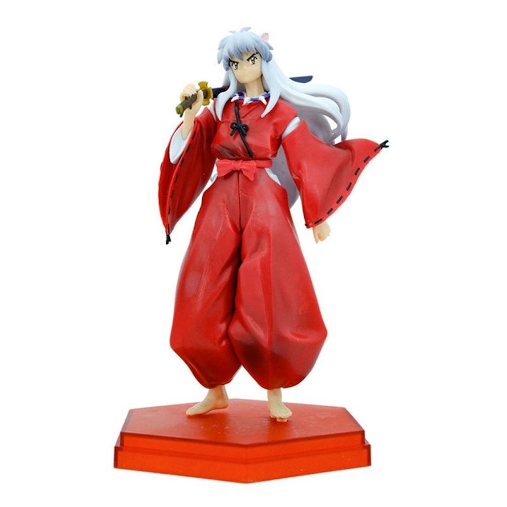 Coleção de brinquedos de figuras de anime Sesshoumaru Inuyasha 19cm