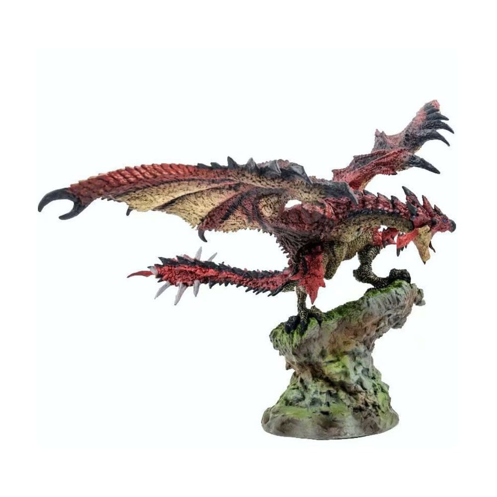 Coleção de brinquedos de figuras de anime Monster Hunter Rathalos 25cm