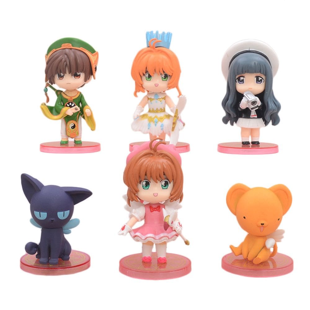Figure Cards Captors Sakura Kinomoto 10 cm - 6 unidades/lote