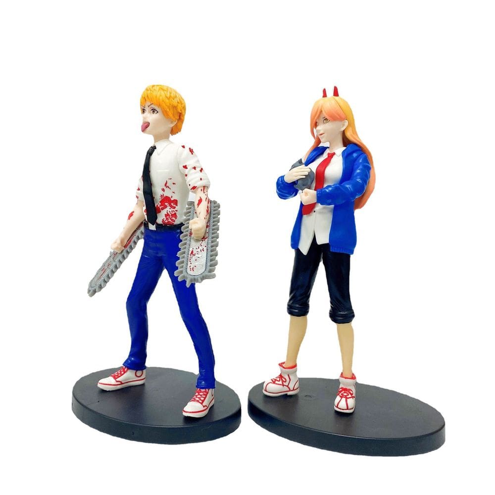 Figura: Toy, motosserras colecionáveis, Mans Powers, anime, 18 cm