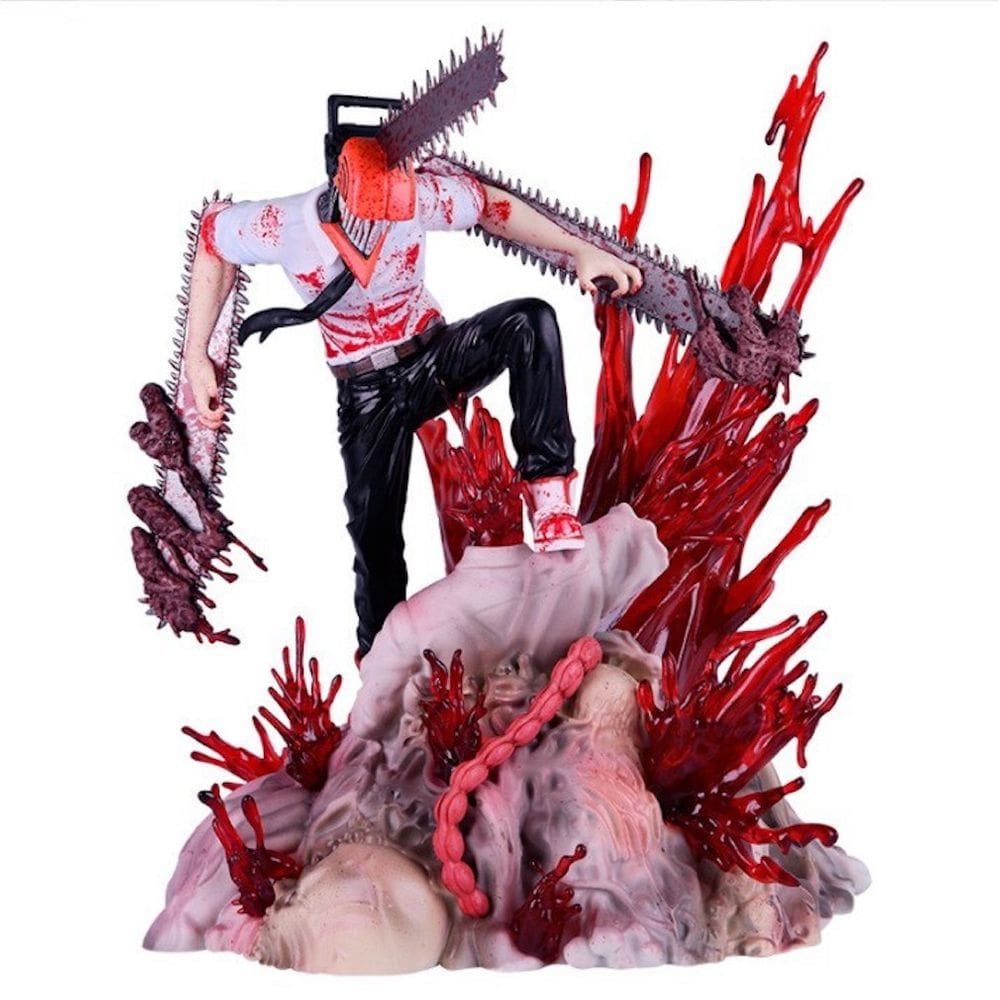Figura Toy Chainsaws Mans Denji Anime, modelo da coleção 26cm