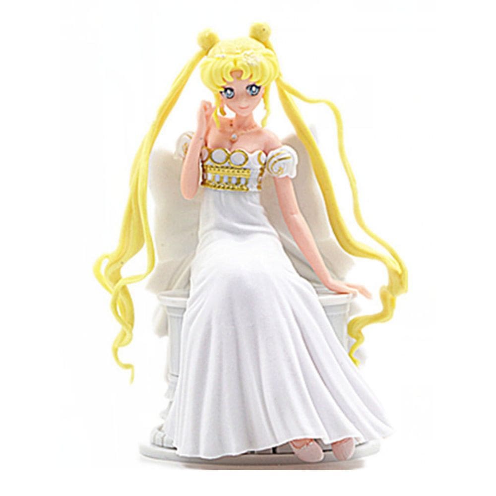 Figura de anime Toy Tsukino Usagi, roupa de casamento de 13 cm