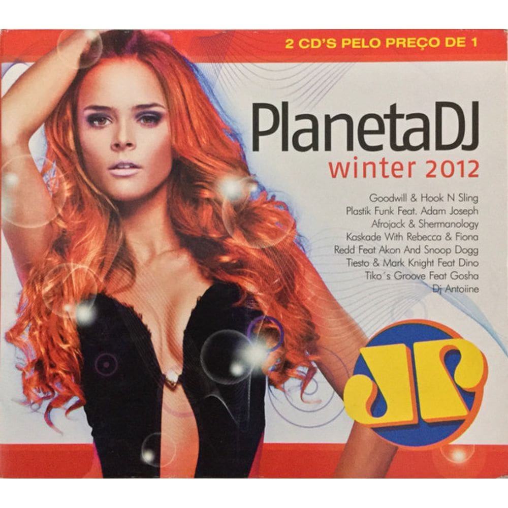CD Planeta DJ Winter 2012 Jovem Pan Digipack  (Duplo)