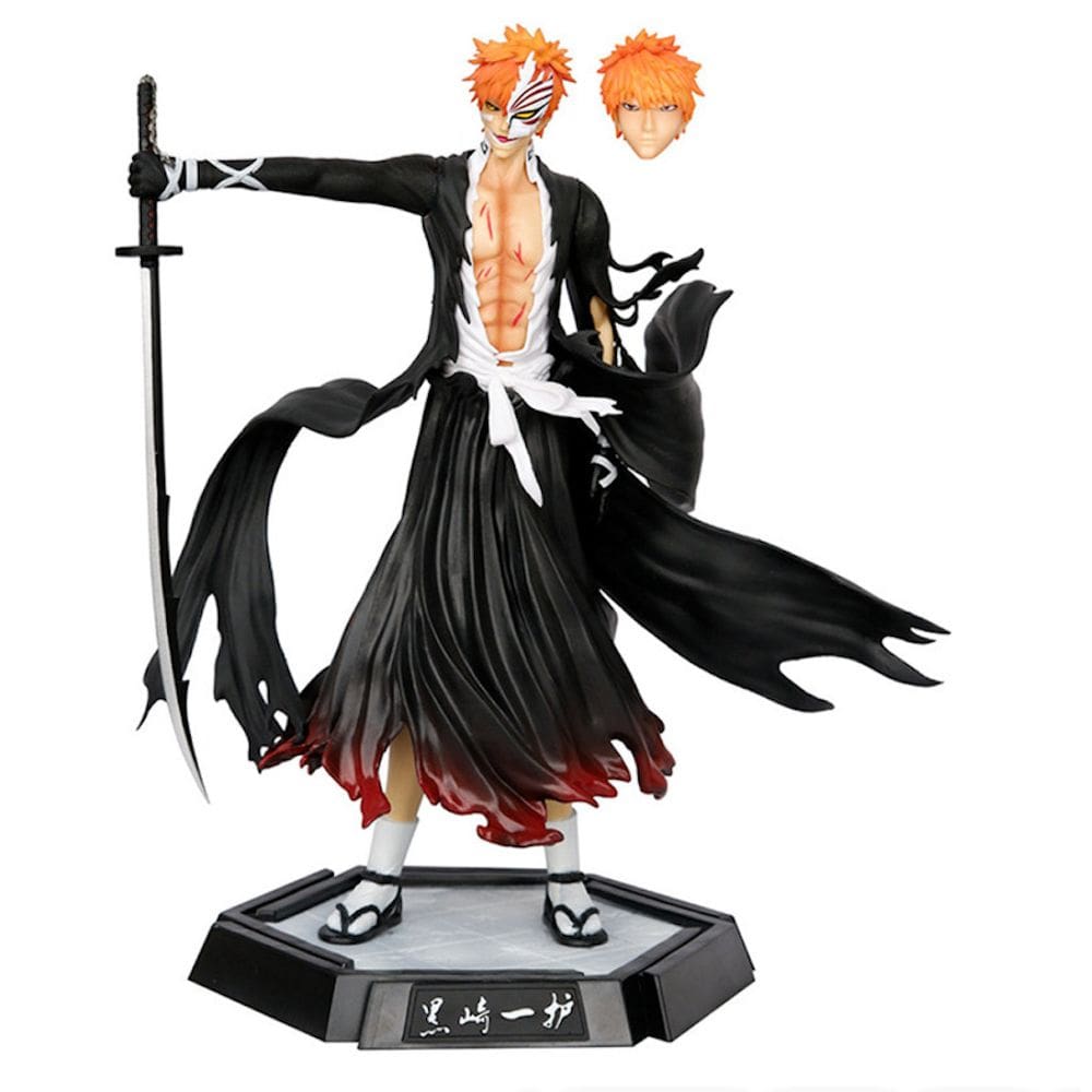 Figura de anime Toy Bleachs Coleção Kurosaki Ichigo 30cm