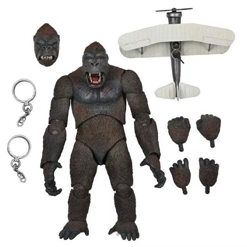 Modelo de coleção de brinquedos de figuras de anime King Kong Godzilases