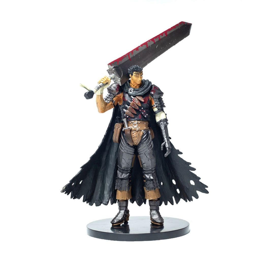 Brinquedo de boneco de anime modelo colecionável Statue Berserks Guts