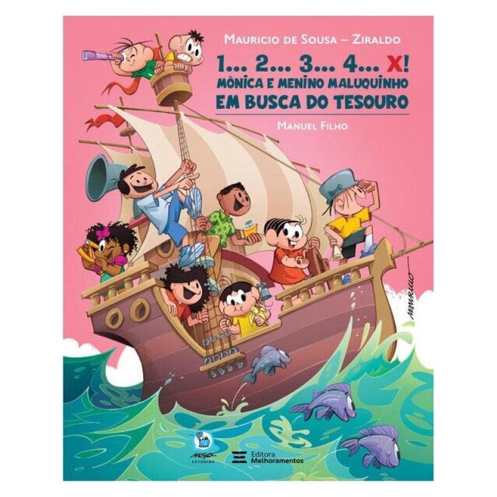 1... 2... 3... 4... X! – Mônica E Menino Maluquinho Em Busca Do Tesouro