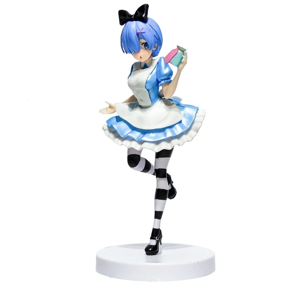 Coleção de brinquedos de figuras de anime Life In A Different World Rem