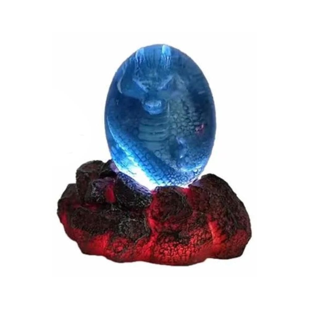 Brinquedo de figuras de anime Luminous Lava Dragon Egg Collection 10 cm
