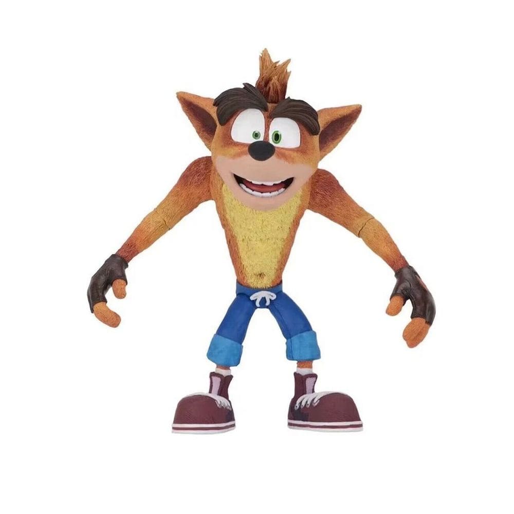Figura de anime, brinquedo, modelo colecionável, estátua, Crash Bandicoot