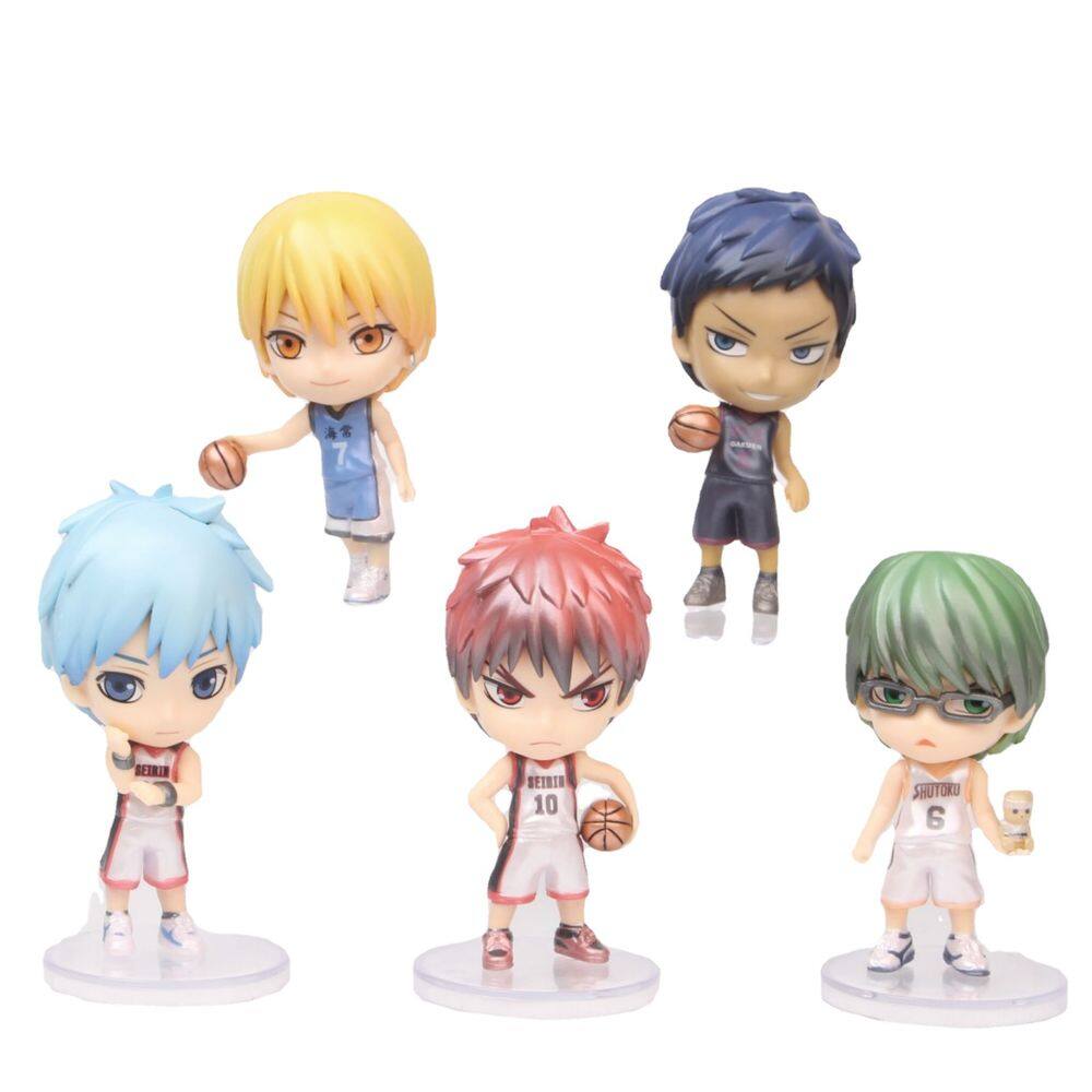 Figura de anime Kurokos Basketball Kurokos Tetsuyas 9 cm PVC