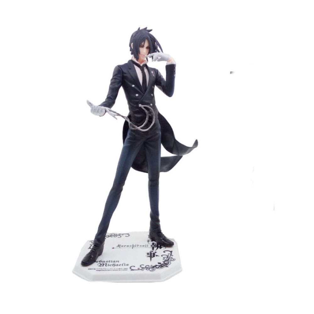 Brinquedo de figuras de anime Collect Blacks Butlers Sebastians Michaelis