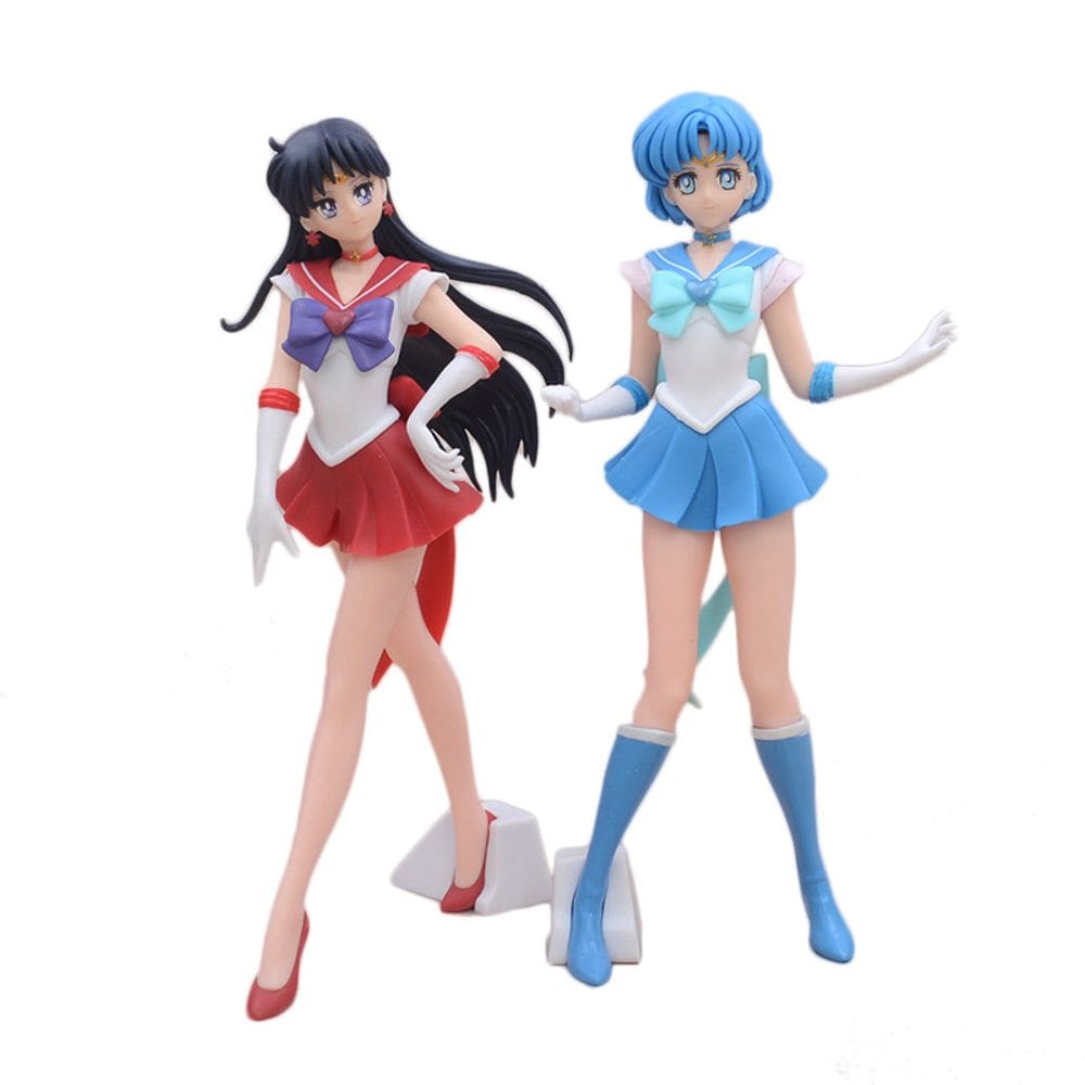 Figura de anime Sailors Moon Mizuno Ami Hinos Reis 22cm 406g