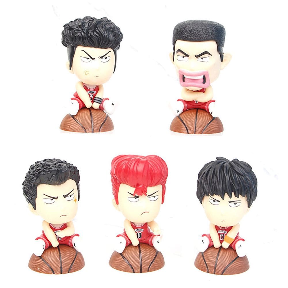 Figura de anime Toy Slam Dunk Sakuragi Hanamichi 9 cm 5 unidades