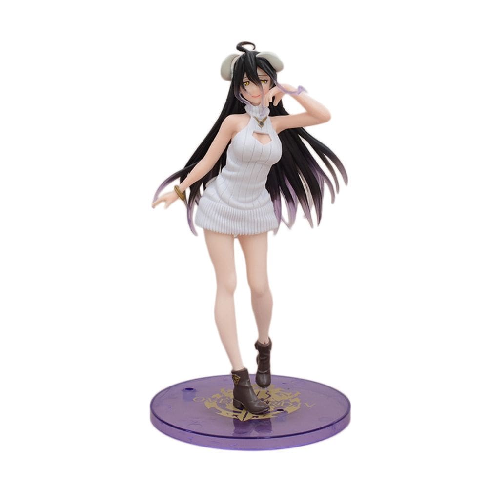 Figura de anime, brinquedo, modelo colecionável, estátua, Overlords Albedo