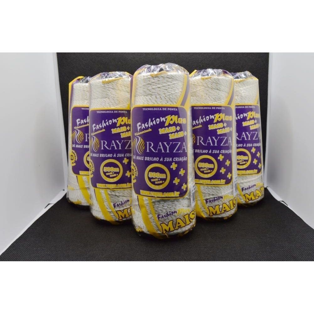 Linha Rayza Fashion Plus Ouro Grossa 244-Branca Ouro