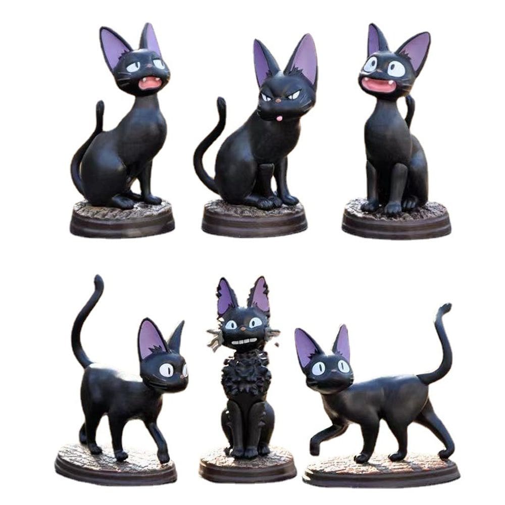 Figure Toy Kikis Deliverys Services JiJis 6 unidades/lote 7-8 cm