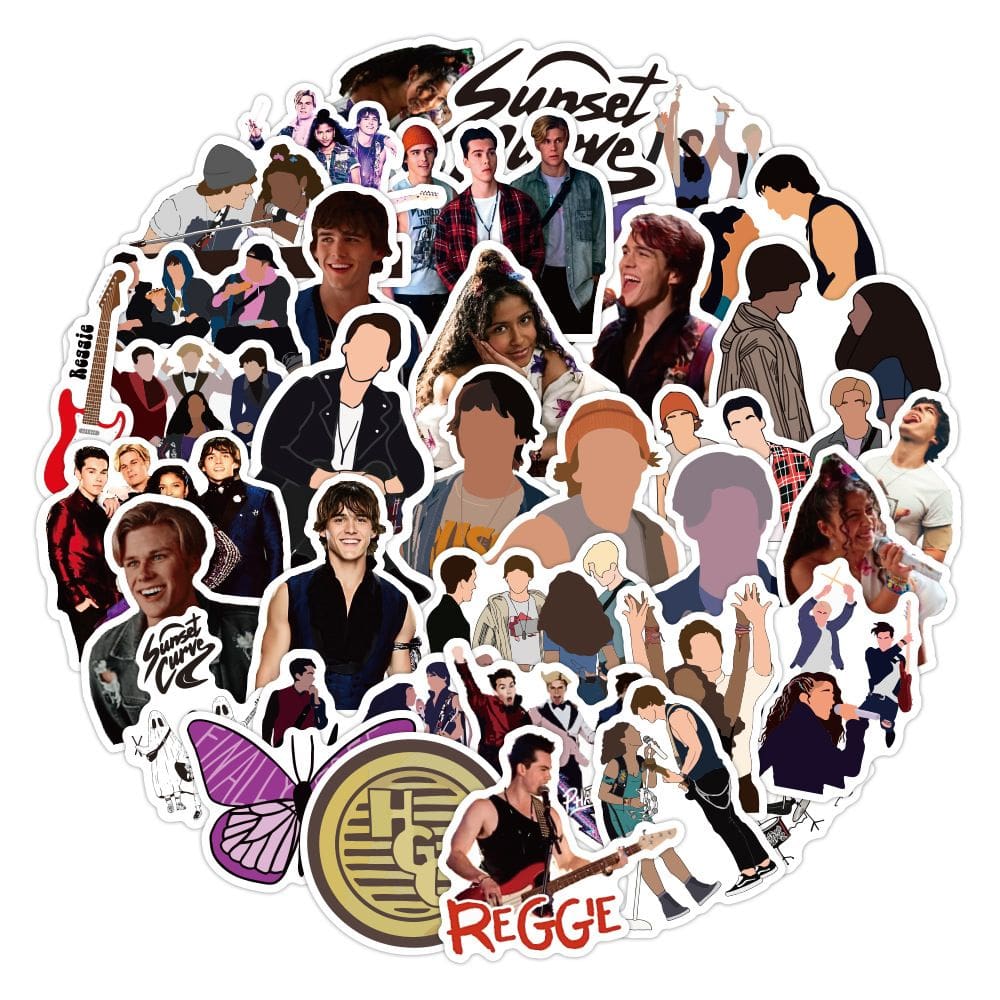 Adesivos Julies Phantoms Anime Waterproof Vinyl S 50 unidades