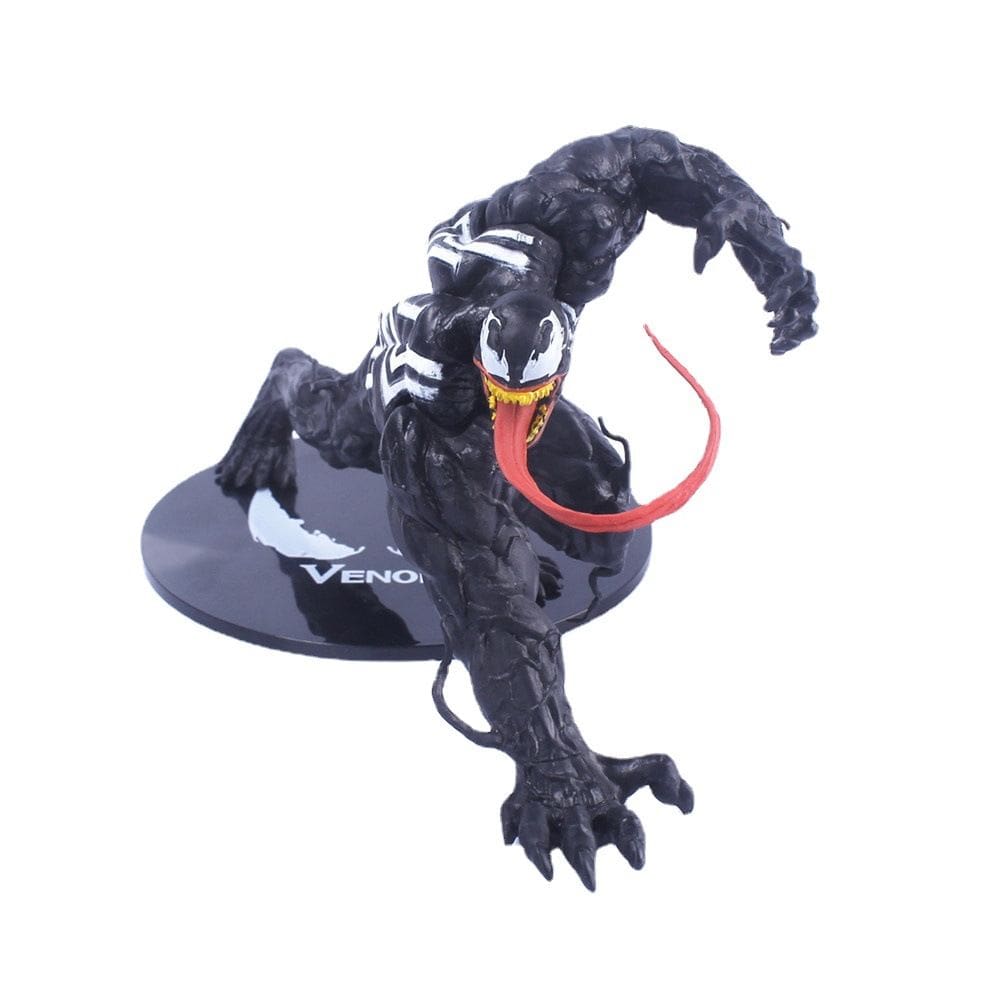Brinquedo de boneco de anime modelo colecionável Statue Venom PVC 21,5 cm