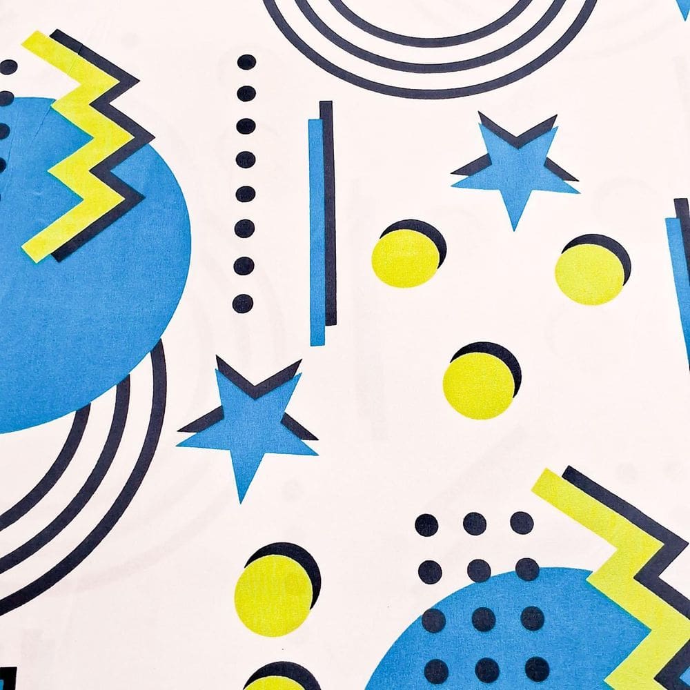 6 Metros Tecido Percal Estampado Microfibra 100% Poliéster