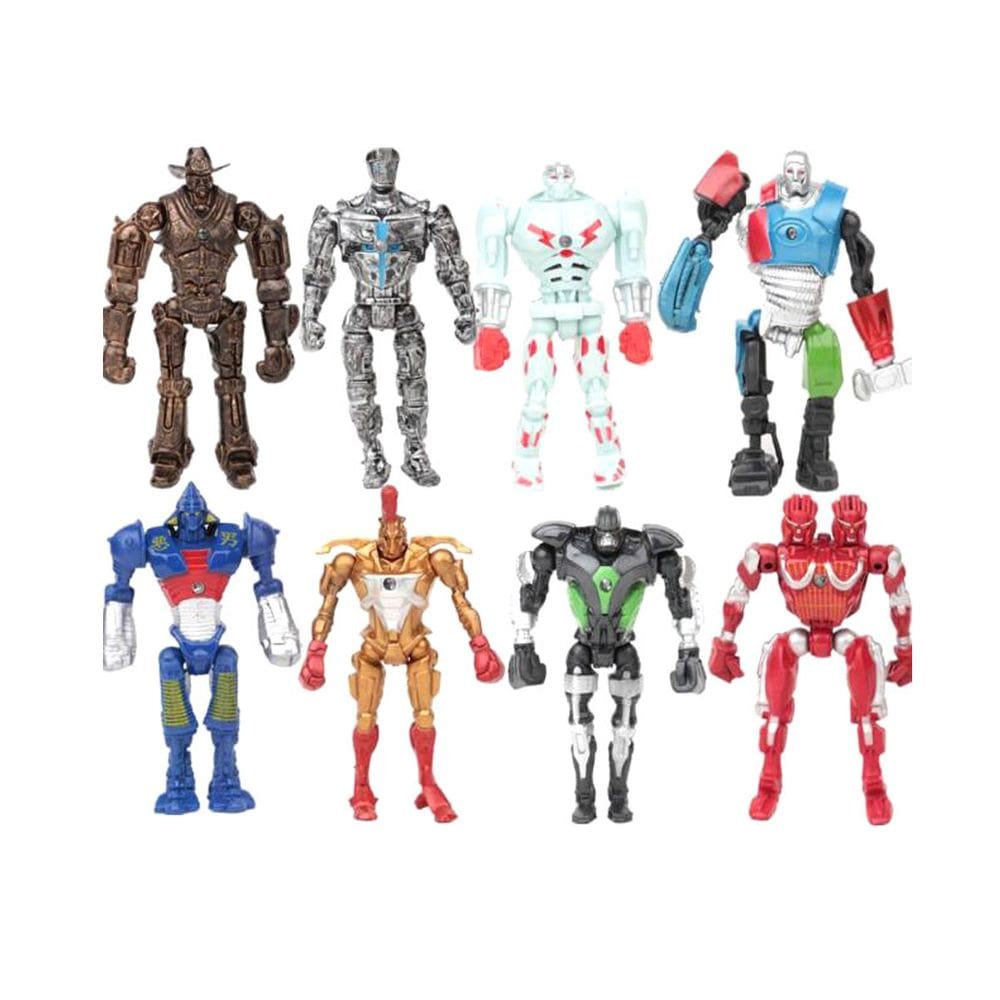 Boneco de ação Reals Steels Robots Iron Fist Adam Sneak 8 unidades