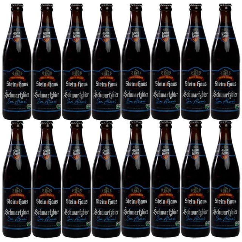 Cerveja Sem Álcool Orgânica Schwartzbier - 500Ml - 16 Un