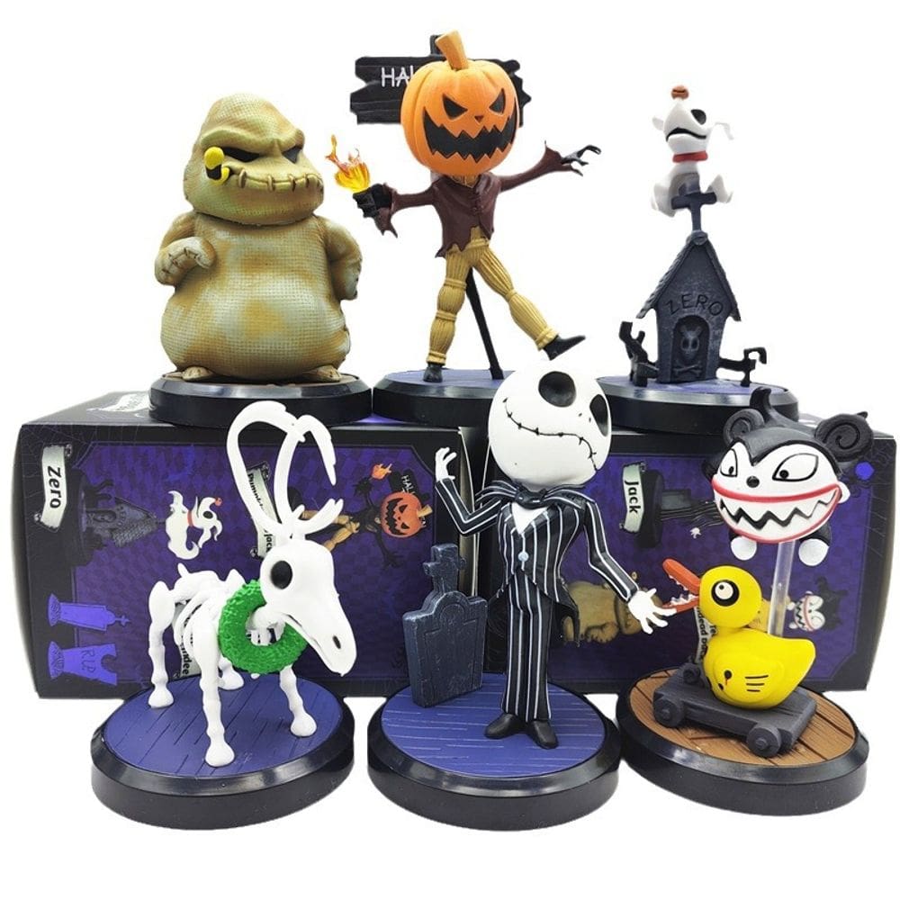 Figura de ação Nightmares Before Christmas Jacks Skellingtons